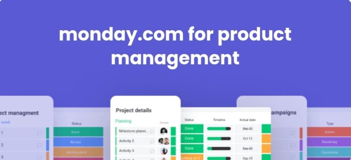 Monday.com for Product Management